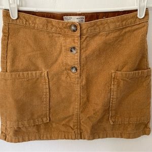 Zara kids corduroy skirt